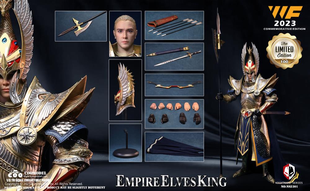 Nightmare Series Empire Elf King (Commemorative Copper Edition) 1/6 Scale Exclusive Figure Gallery Image 12