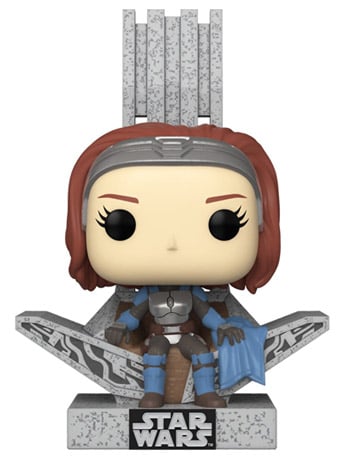 Pop! Deluxe: Star Wars: The Mandalorian - Bo-Katan Kryze on the Throne Gallery Image 2