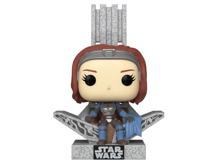 Pop! Deluxe: Star Wars: The Mandalorian - Bo-Katan Kryze on the Throne Gallery Image 1