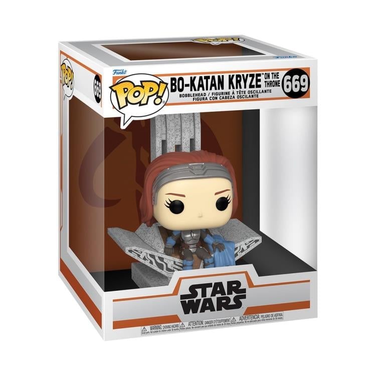 Pop! Deluxe: Star Wars: The Mandalorian - Bo-Katan Kryze on the Throne Gallery Image 4