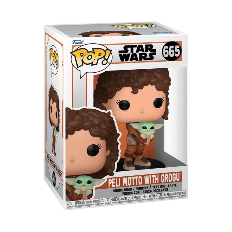 Pop! Star Wars: The Mandalorian - Peli Motto with Grogu Gallery Image 4