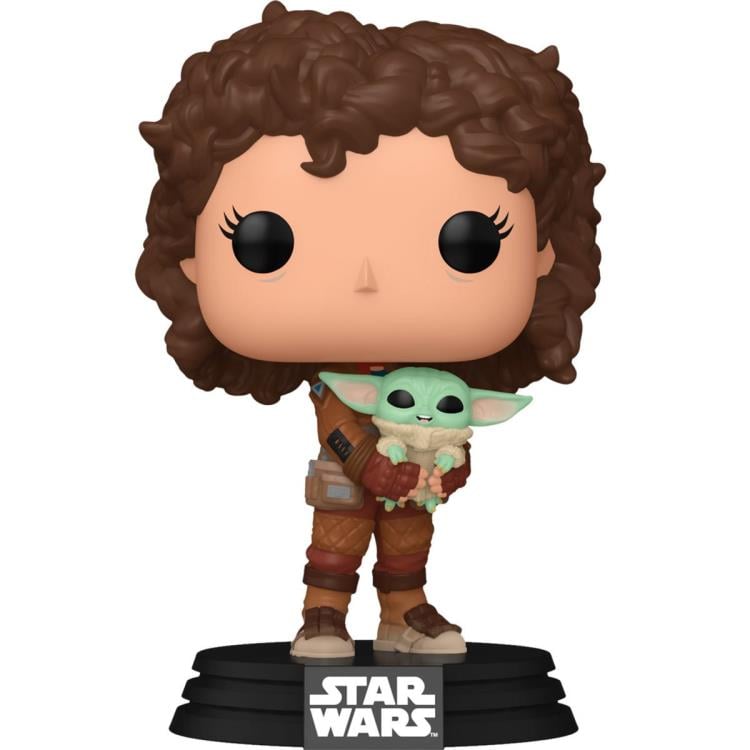 Pop! Star Wars: The Mandalorian - Peli Motto with Grogu Gallery Image 3