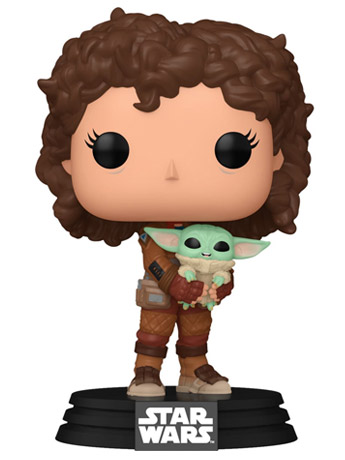 Pop! Star Wars: The Mandalorian - Peli Motto with Grogu Gallery Image 2