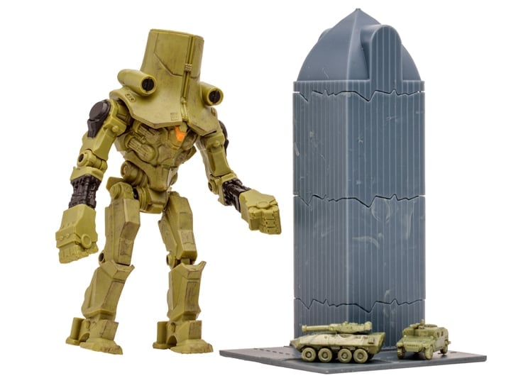 Pacific Rim: Tales From The Drift Cherno Alpha 4" Action Figure Playset with Comic Gallery Image 1