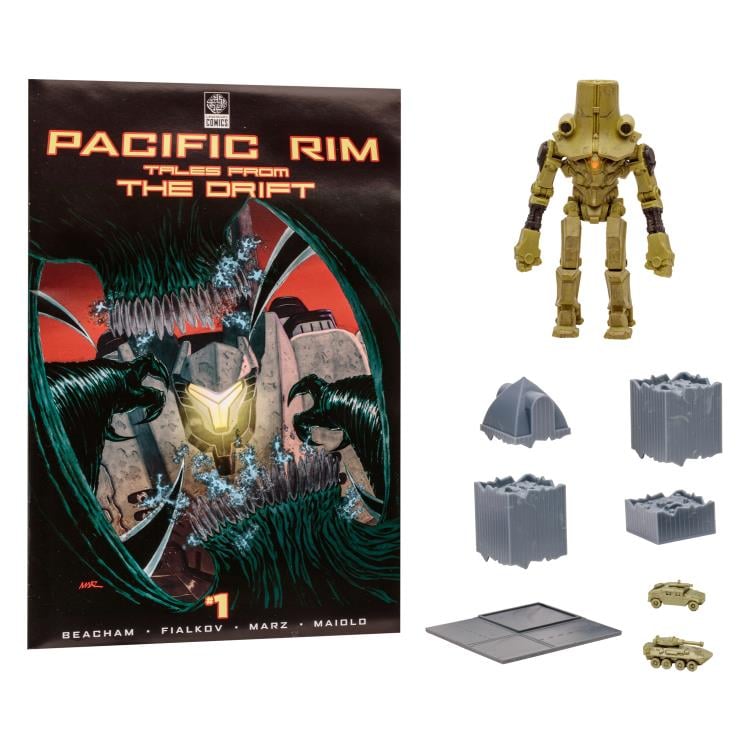 Pacific Rim: Tales From The Drift Cherno Alpha 4" Action Figure Playset with Comic Gallery Image 11