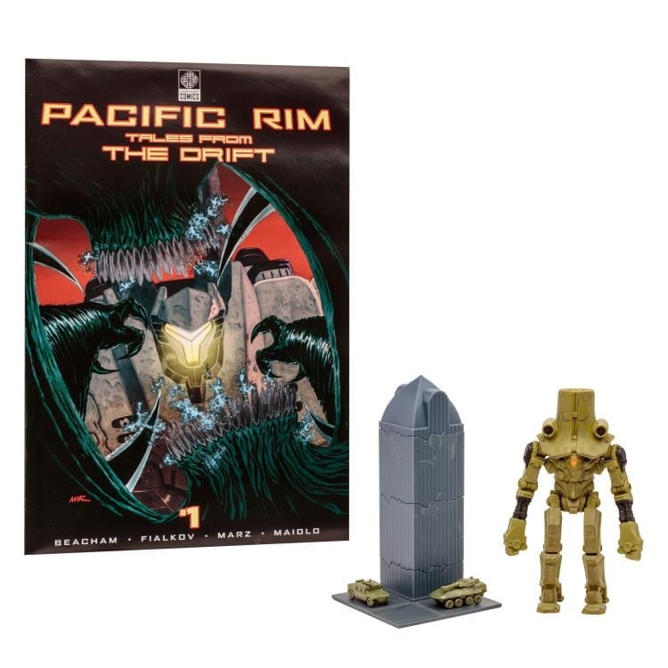Pacific Rim: Tales From The Drift Cherno Alpha 4" Action Figure Playset with Comic Gallery Image 3
