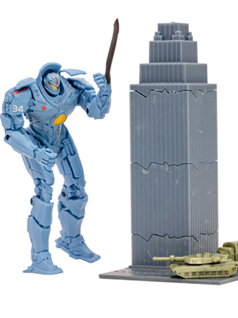 Pacific Rim: Tales From The Drift Gipsy Danger 4" Action Figure Playset with Comic Gallery Image 2
