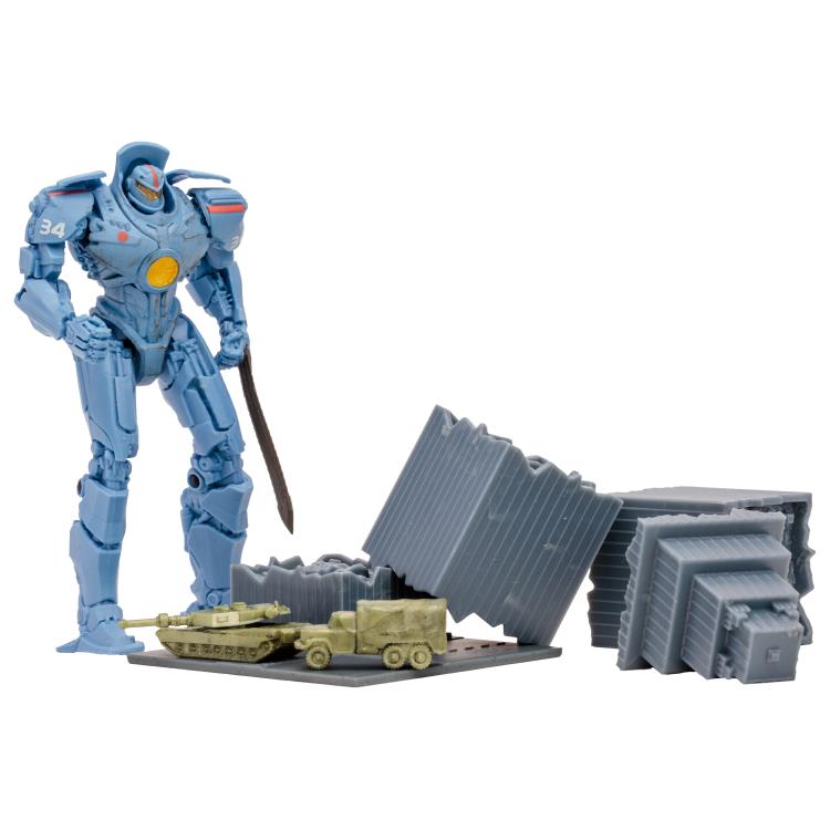 Pacific Rim: Tales From The Drift Gipsy Danger 4" Action Figure Playset with Comic Gallery Image 5