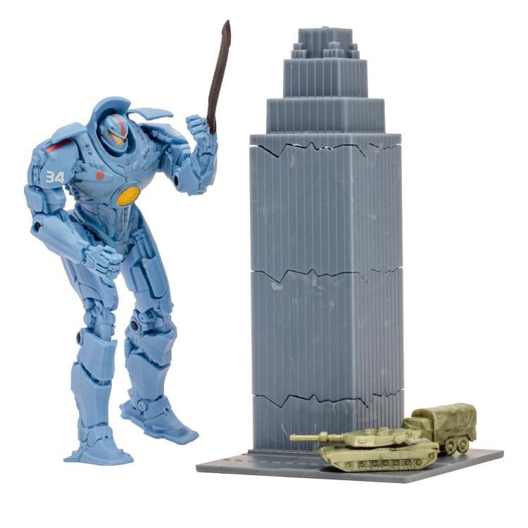 Pacific Rim: Tales From The Drift Gipsy Danger 4" Action Figure Playset with Comic Gallery Image 4