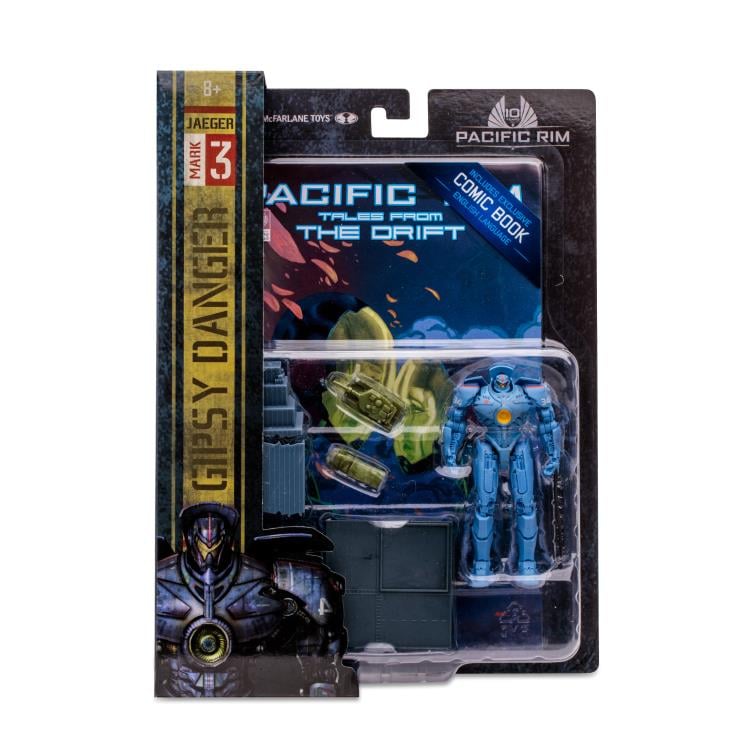 Pacific Rim: Tales From The Drift Gipsy Danger 4" Action Figure Playset with Comic Gallery Image 12