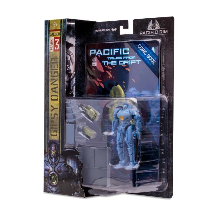 Pacific Rim: Tales From The Drift Gipsy Danger 4" Action Figure Playset with Comic Gallery Image 13