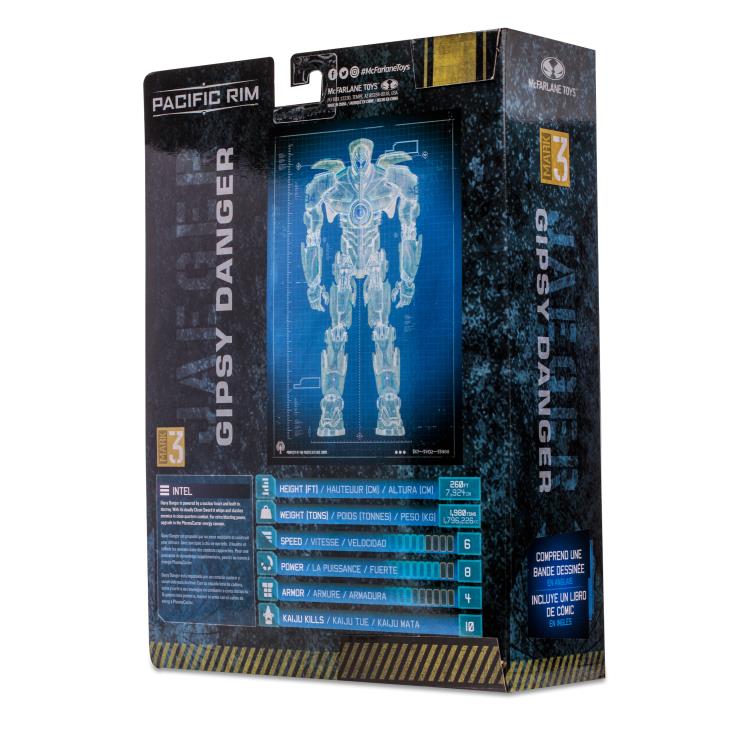 Pacific Rim: Tales From The Drift Gipsy Danger 4" Action Figure Playset with Comic Gallery Image 14