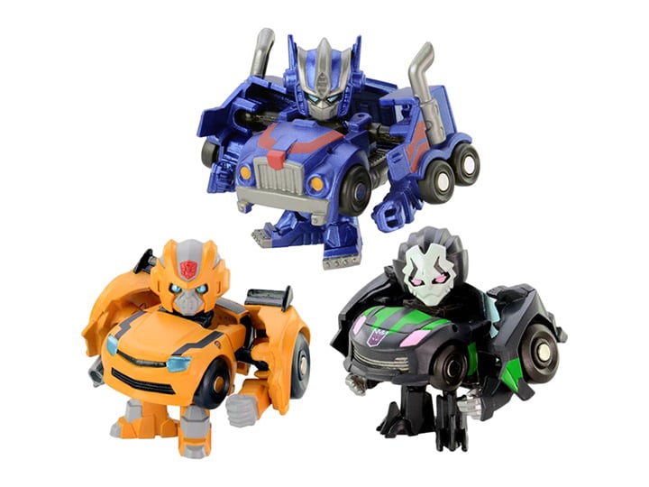 Q Transformers QTFS-01 Transformers Animation Three Pack Gallery Image 1