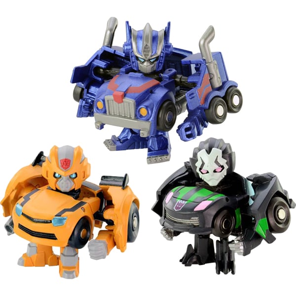 Q Transformers QTFS-01 Transformers Animation Three Pack Gallery Image 3