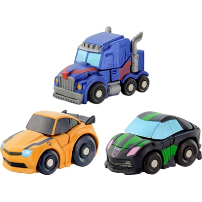 Q Transformers QTFS-01 Transformers Animation Three Pack Gallery Image 4