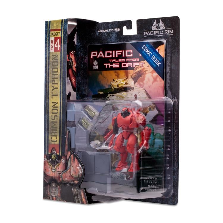Pacific Rim: Tales From The Drift Crimson Typhoon 4" Action Figure Playset with Comic Gallery Image 13