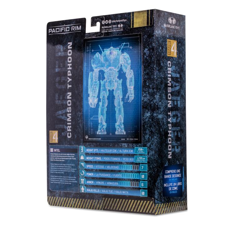 Pacific Rim: Tales From The Drift Crimson Typhoon 4" Action Figure Playset with Comic Gallery Image 14