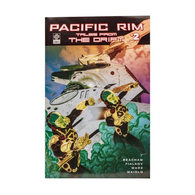 Pacific Rim: Tales From The Drift Crimson Typhoon 4" Action Figure Playset with Comic Gallery Image 11