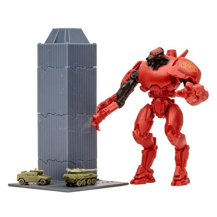 Pacific Rim: Tales From The Drift Crimson Typhoon 4" Action Figure Playset with Comic Gallery Image 4