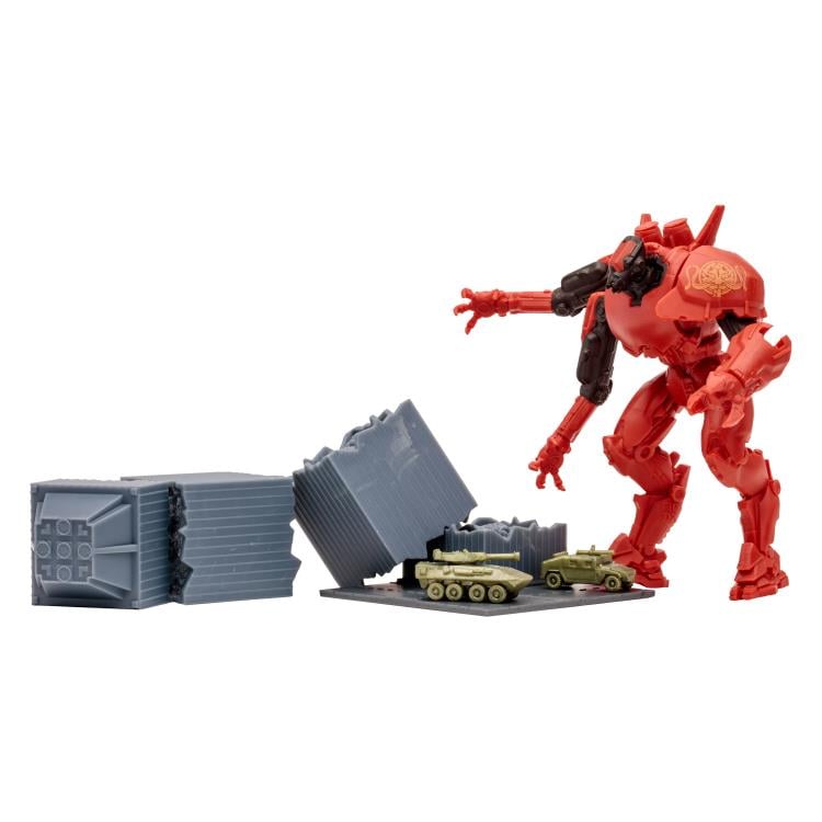 Pacific Rim: Tales From The Drift Crimson Typhoon 4" Action Figure Playset with Comic Gallery Image 5