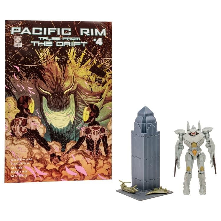 Pacific Rim: Tales From The Drift Striker Eureka 4" Action Figure Playset with Comic Gallery Image 3
