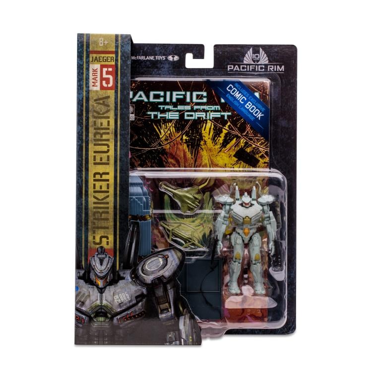 Pacific Rim: Tales From The Drift Striker Eureka 4" Action Figure Playset with Comic Gallery Image 13