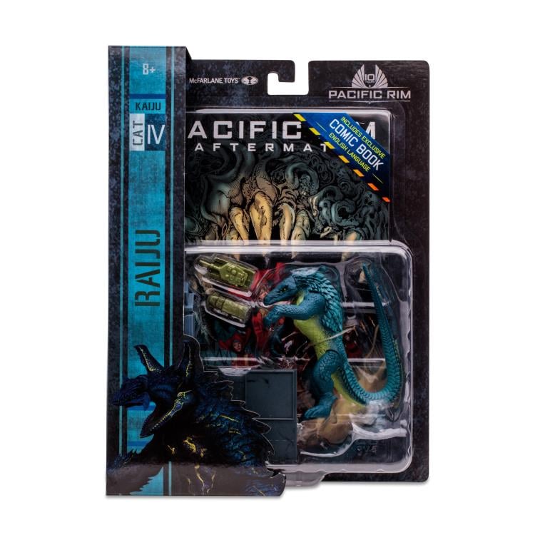 Pacific Rim: Aftermath Raiju 4" Action Figure Playset with Comic Gallery Image 10