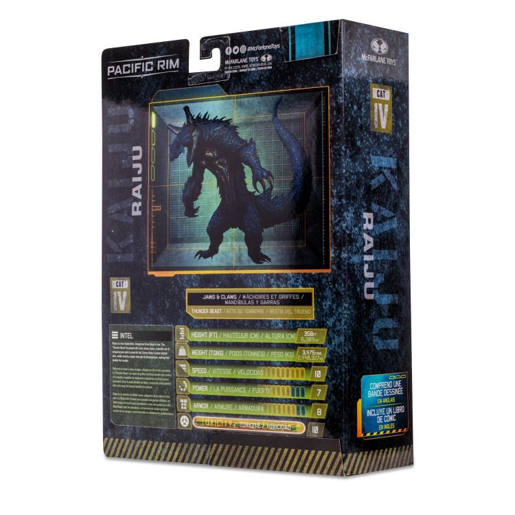 Pacific Rim: Aftermath Raiju 4" Action Figure Playset with Comic Gallery Image 12