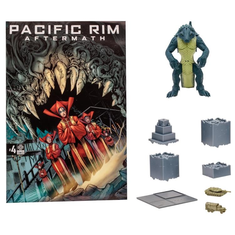 Pacific Rim: Aftermath Raiju 4" Action Figure Playset with Comic Gallery Image 9