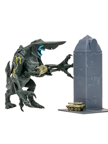Pacific Rim: Aftermath Knifehead 4" Action Figure Playset with Comic Gallery Image 2