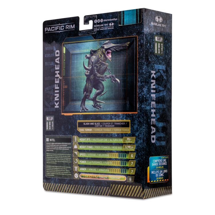 Pacific Rim: Aftermath Knifehead 4" Action Figure Playset with Comic Gallery Image 13