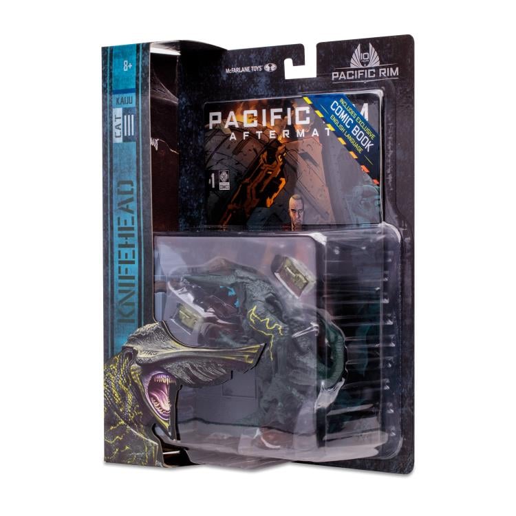 Pacific Rim: Aftermath Knifehead 4" Action Figure Playset with Comic Gallery Image 12