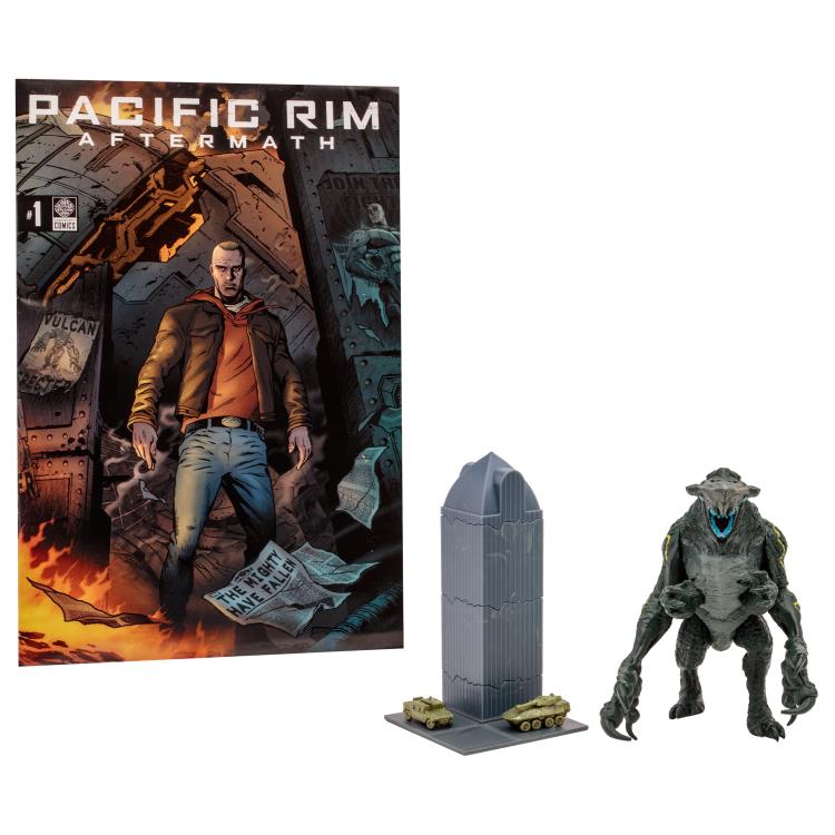 Pacific Rim: Aftermath Knifehead 4" Action Figure Playset with Comic Gallery Image 9