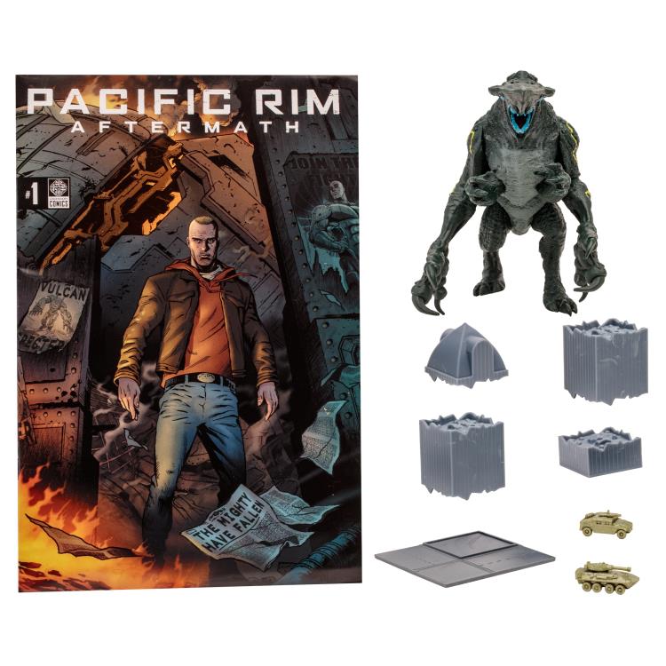 Pacific Rim: Aftermath Knifehead 4" Action Figure Playset with Comic Gallery Image 10