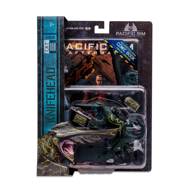 Pacific Rim: Aftermath Knifehead 4" Action Figure Playset with Comic Gallery Image 11