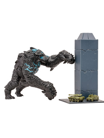 Pacific Rim: Aftermath Leatherback 4" Action Figure Playset with Comic Gallery Image 2