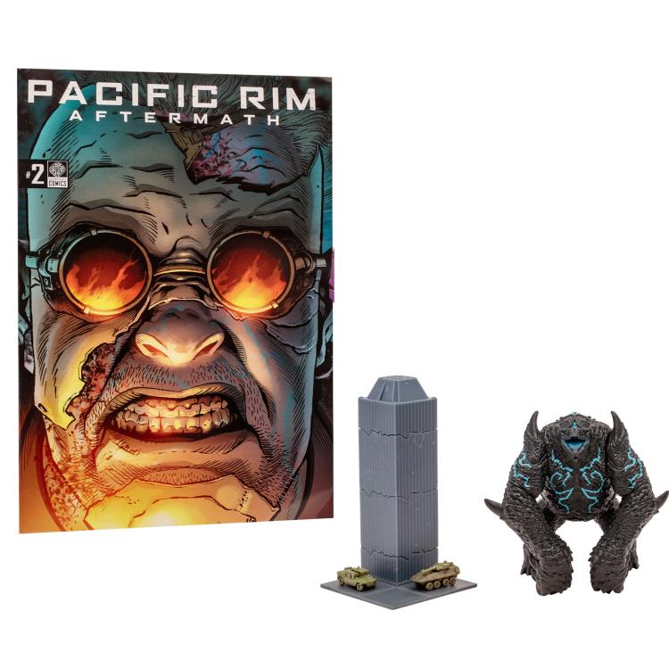 Pacific Rim: Aftermath Leatherback 4" Action Figure Playset with Comic Gallery Image 9