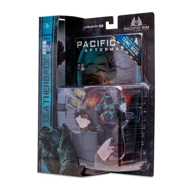 Pacific Rim: Aftermath Leatherback 4" Action Figure Playset with Comic Gallery Image 12
