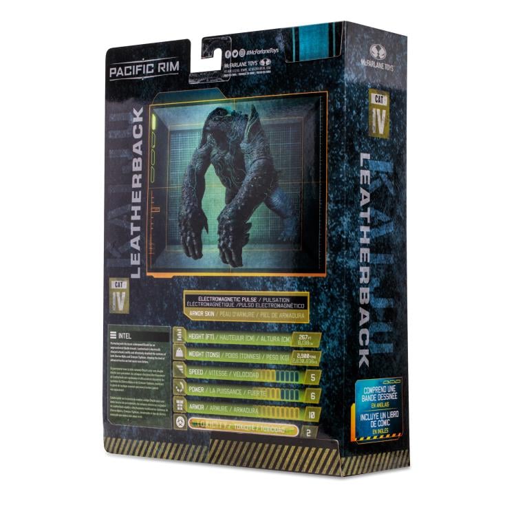 Pacific Rim: Aftermath Leatherback 4" Action Figure Playset with Comic Gallery Image 13