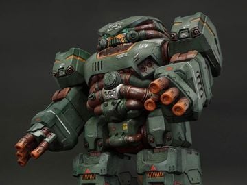 Acid Rain FAV-SP36 Marine Speeder MK2m 1/18 Scale Action Figure