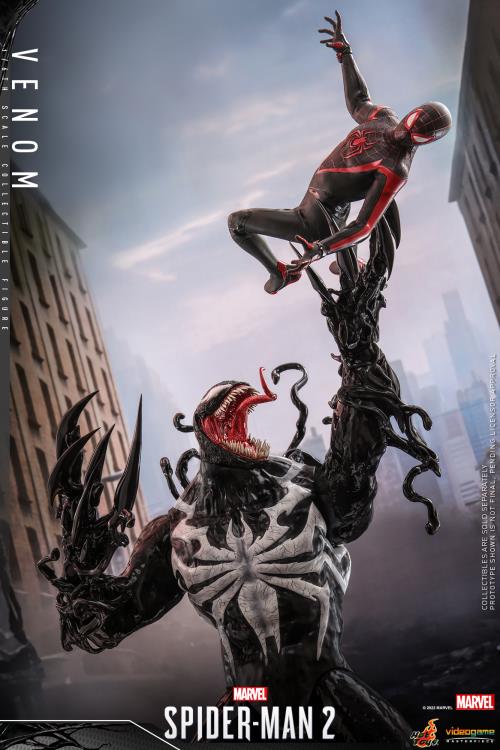 ホットトイズ MARVEL SPIDER-MAN 2 VENOM フィギュア Hot Toys - Marvel's Spider-Man 2 - Venom – Ages Three and Up