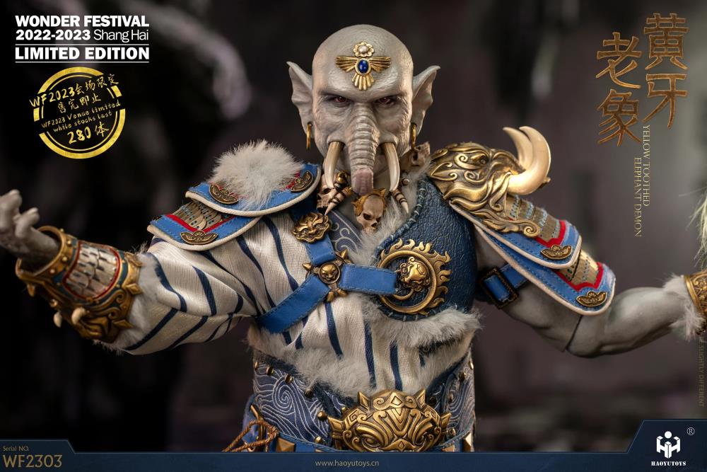 Chinese Myth Series Yellow Tusk Elephant Demon 1/6 Scale Exclusive Figure Gallery Image 13
