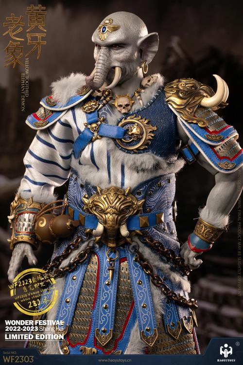 Chinese Myth Series Yellow Tusk Elephant Demon 1/6 Scale Exclusive Figure Gallery Image 8
