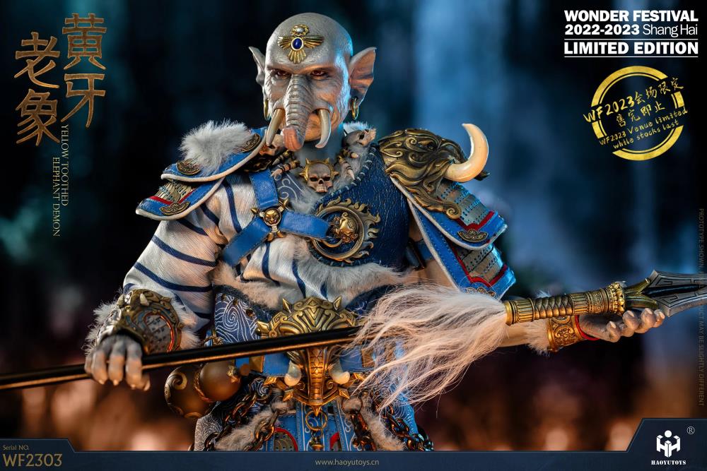 Chinese Myth Series Yellow Tusk Elephant Demon 1/6 Scale Exclusive Figure Gallery Image 15