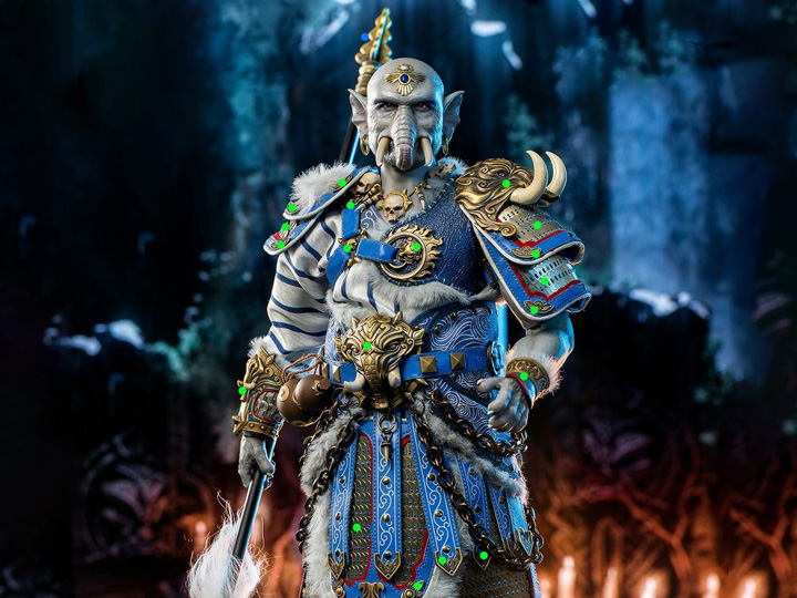 Chinese Myth Series Yellow Tusk Elephant Demon 1/6 Scale Exclusive Figure Gallery Image 1