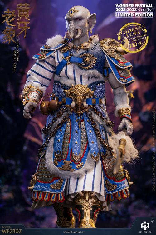 Chinese Myth Series Yellow Tusk Elephant Demon 1/6 Scale Exclusive Figure Gallery Image 6