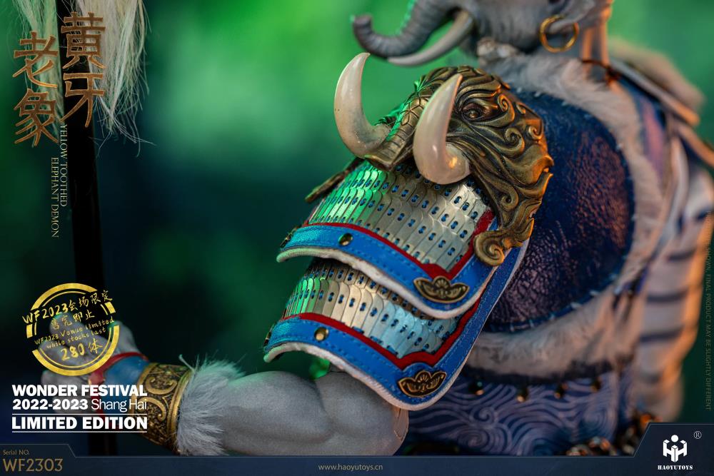 Chinese Myth Series Yellow Tusk Elephant Demon 1/6 Scale Exclusive Figure Gallery Image 17