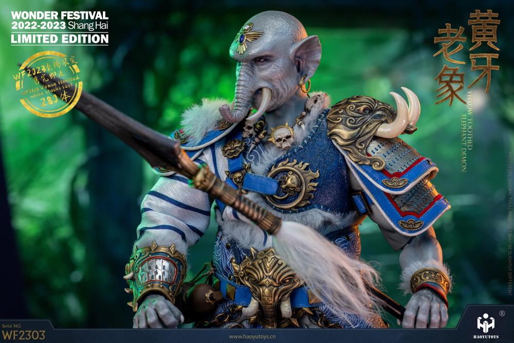 Chinese Myth Series Yellow Tusk Elephant Demon 1/6 Scale Exclusive Figure Gallery Image 16