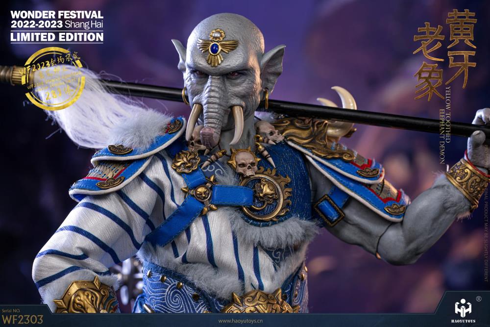 Chinese Myth Series Yellow Tusk Elephant Demon 1/6 Scale Exclusive Figure Gallery Image 14