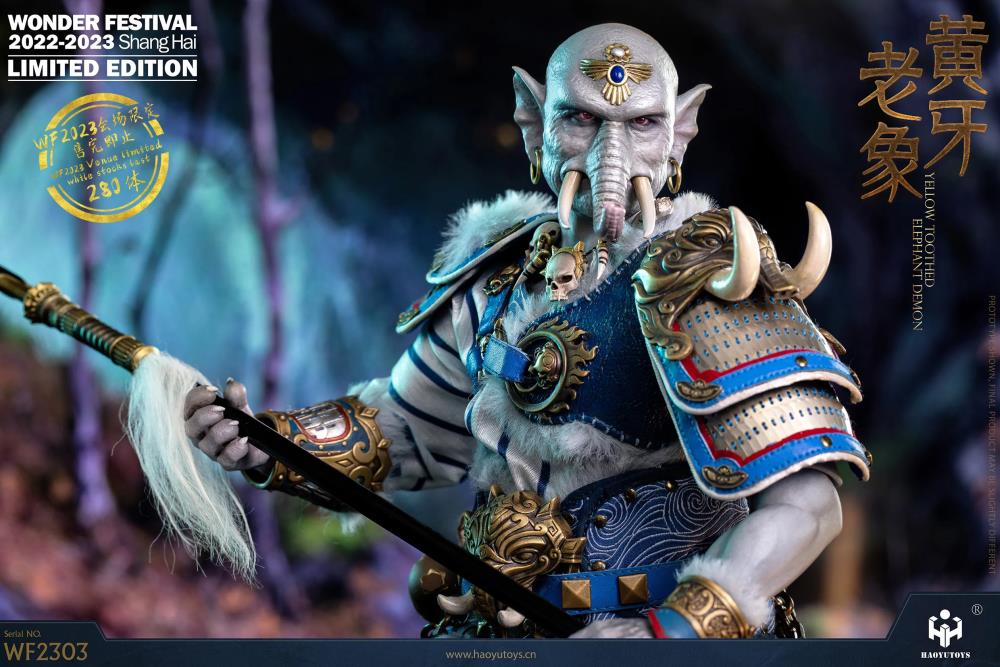 Chinese Myth Series Yellow Tusk Elephant Demon 1/6 Scale Exclusive Figure Gallery Image 11